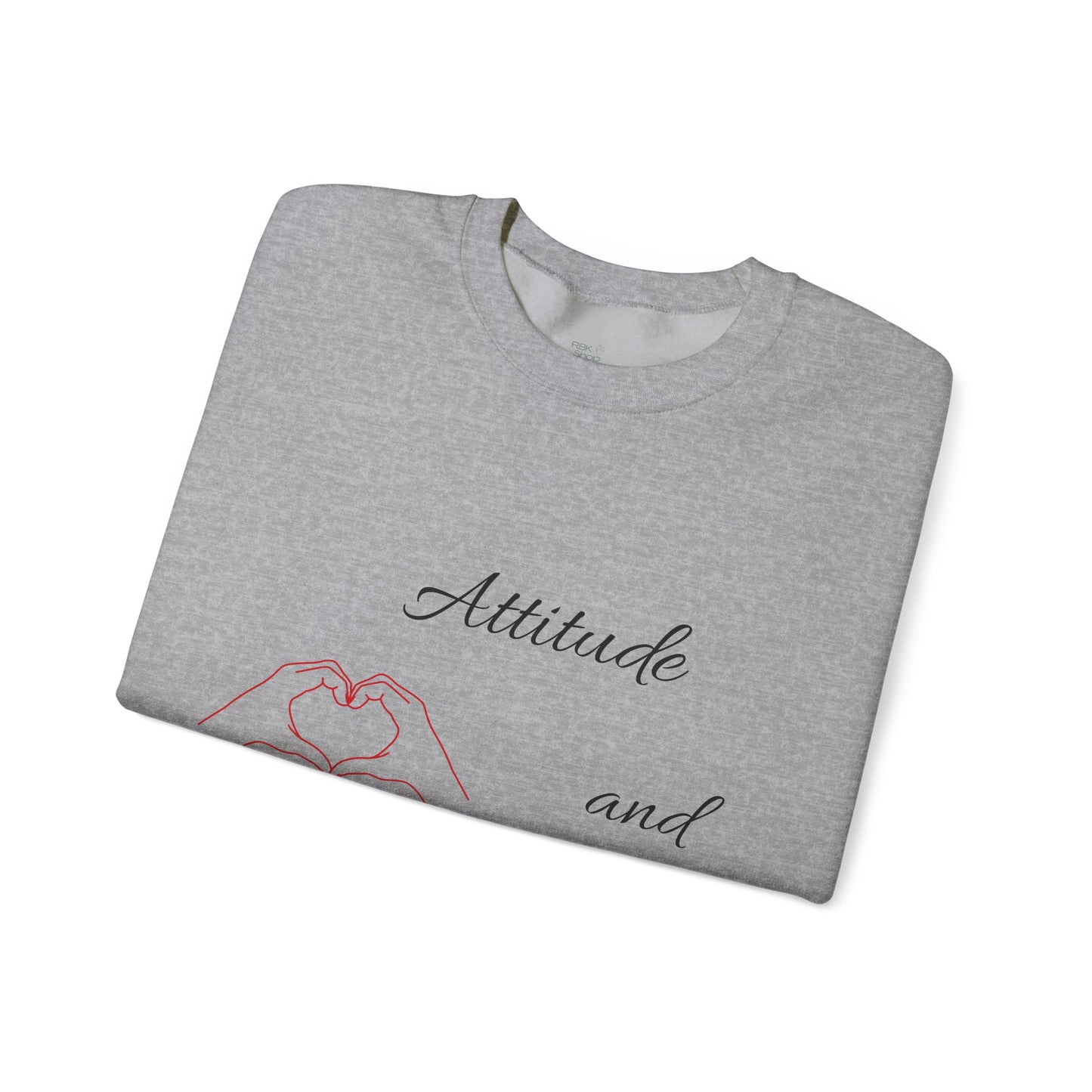 Unisex Sweatshirt Attitude and Gratitude