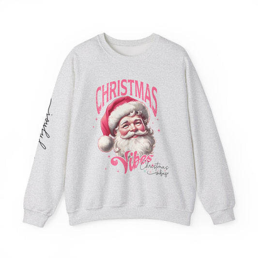 Christmas Vibes Santa Sweatshirt