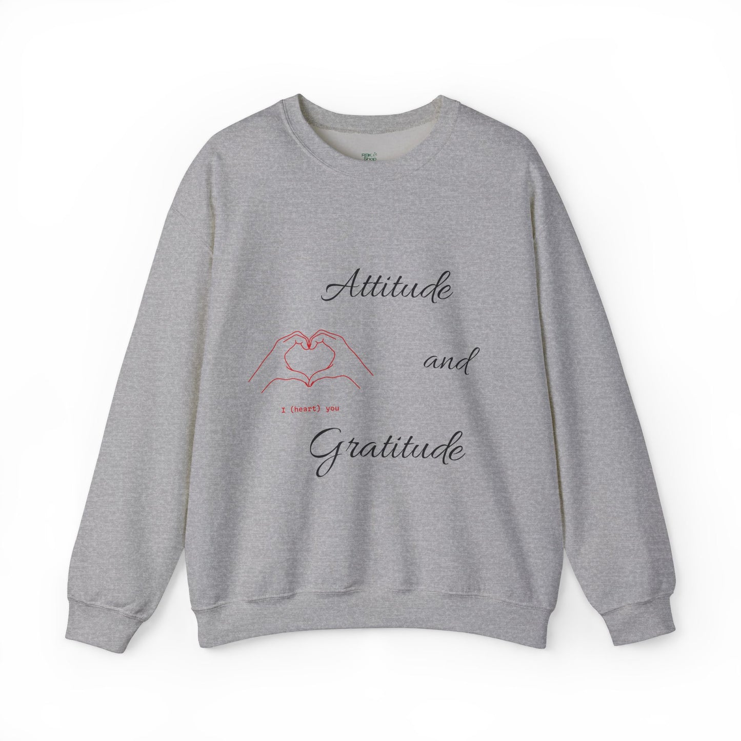 Unisex Sweatshirt Attitude and Gratitude