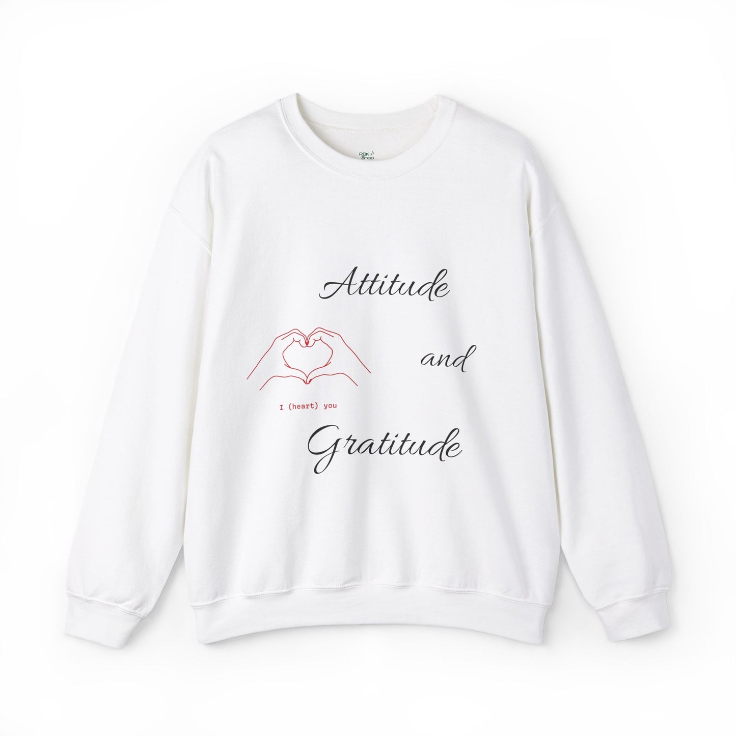 Unisex Sweatshirt Attitude and Gratitude