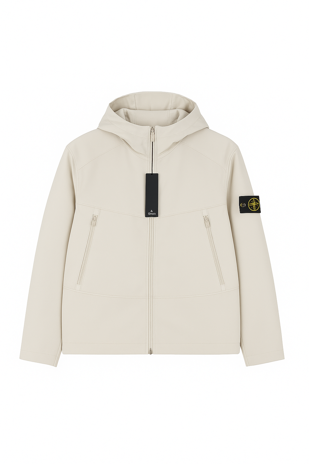 Soft Shell signée Stone Island - Blanche