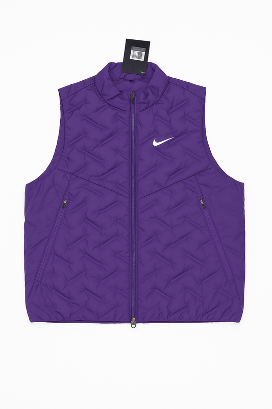 Nike Therma-FIT Gilet Sans Manches Violet – Isolation Légère et Performance Sportive