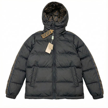 Doudoune Fendi Noire – Luxe Discret &amp; Style Contempora